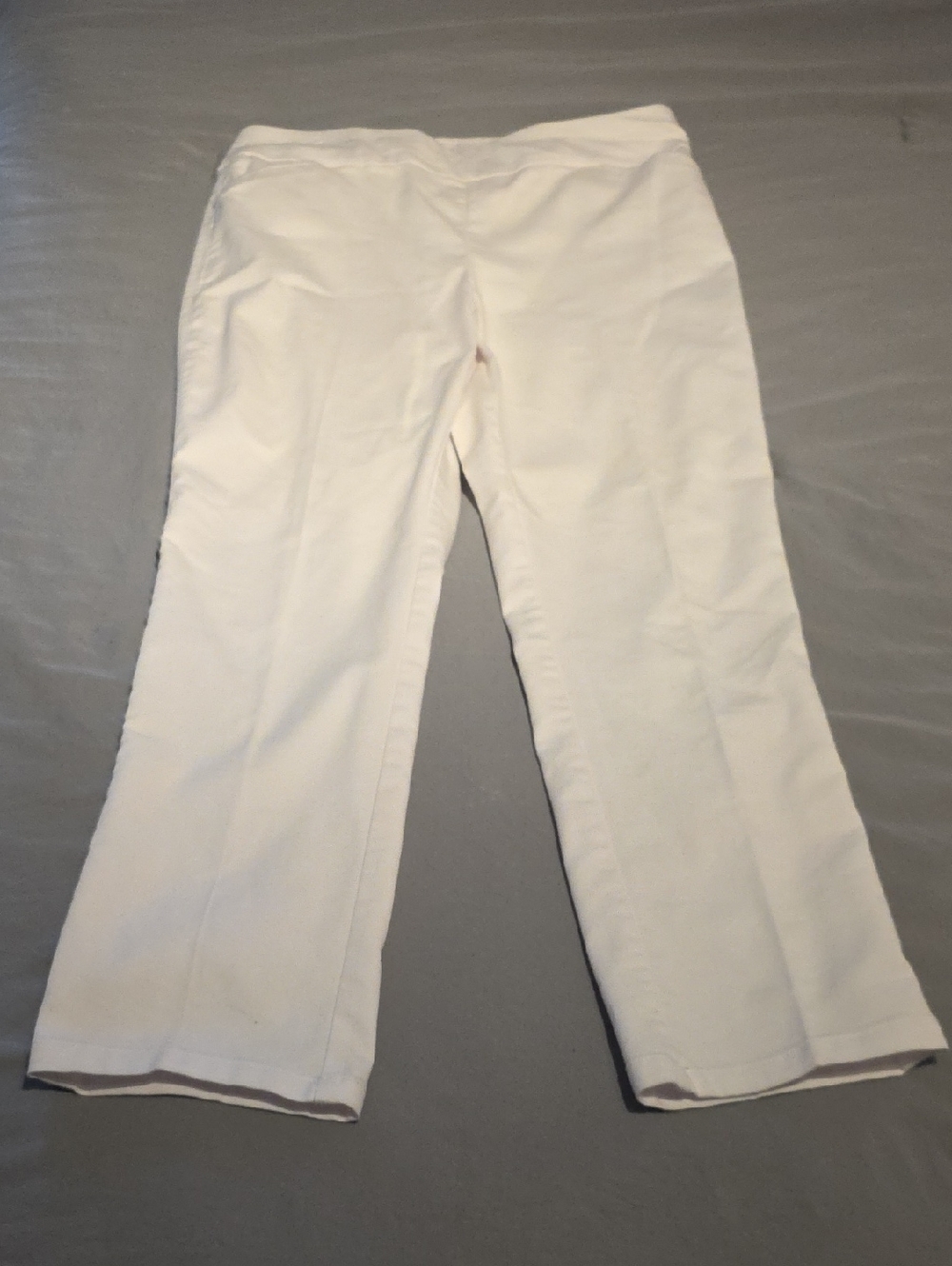 croft & barrow White Effortless Pants